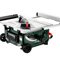 METABO TS254 Table Saw 254mm - Portable with Stand & Trolley - Power Tool