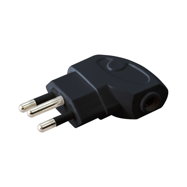 SLIMLINE 3 POINT PLUG 16A BLK - NEW - PWR-3PIN-PLUG-SA