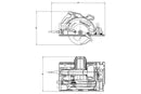Metabo KS 55 FS Circular Saw: Precision Wood Cutting Power Tool