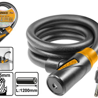 INGCO SECURITY BICYCLE LOCK PVC 10X1000MM