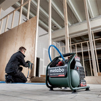 Metabo Power 160-5 18V Cordless Compressor. Brushless, Oil-Free Air Compressor for Portable Power.