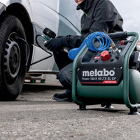 Metabo Power 160-5 18V Cordless Compressor. Brushless, Oil-Free Air Compressor for Portable Power.