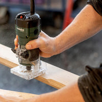 Metabo: Trim router (FM 500-6) - 601741000 (including collet - 344650030)
