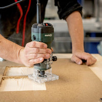 Metabo: Trim router (FM 500-6) - 601741000 (including collet - 344650030)
