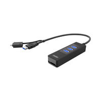 UNITEK USB3.0 3-PORT HUB W SD READER + OTG(Y-3048) - HUB-USB3-3P+SD-CR