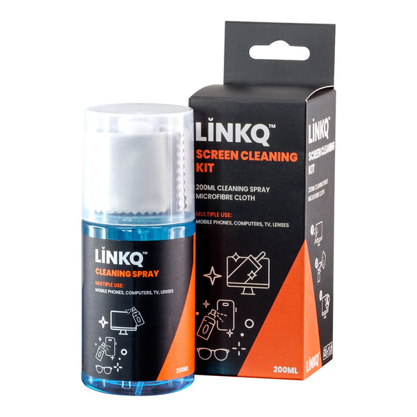 200ML SCREEN CLEANING KIT WITH CLOTH - PC-CLEAN-ZRS-006