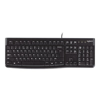 LOGITECH K120 WIRED KEYBOARD USB BLACK - LOG-920-002508