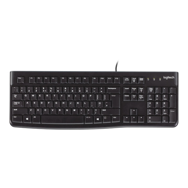 LOGITECH K120 WIRED KEYBOARD USB BLACK - LOG-920-002508
