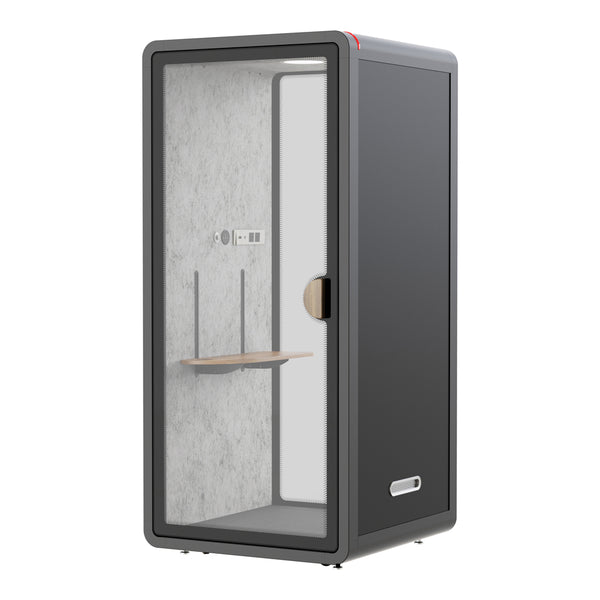 LINKQNET P1F-4 SINGLE-PERSON MEETING POD - POD-FLEXISPOT-P1F-4E
