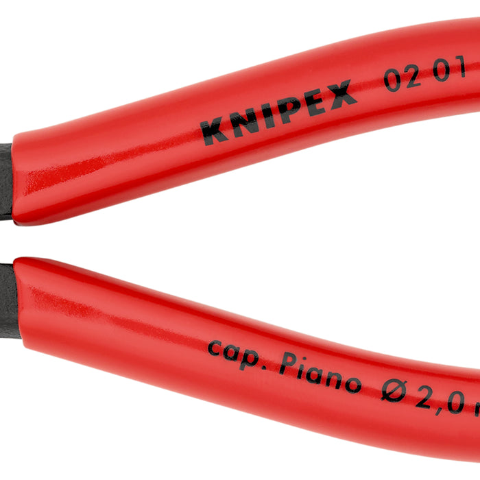 KNIPEX 02 01 180 SB High Leverage Combination Pliers with plastic coating black atramentized 180 mm