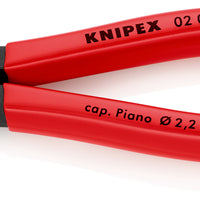 KNIPEX 02 01 200 SB High Leverage Combination Pliers with plastic coating black atramentized 200 mm