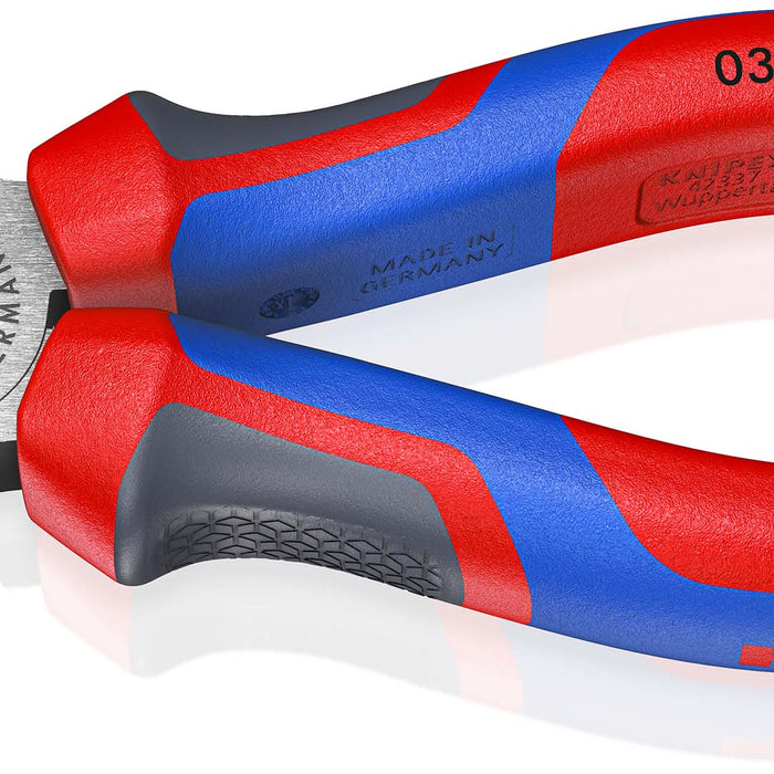 KNIPEX 03 02 160 SB Combination Pliers with comfort handles black atramentized 160 mm