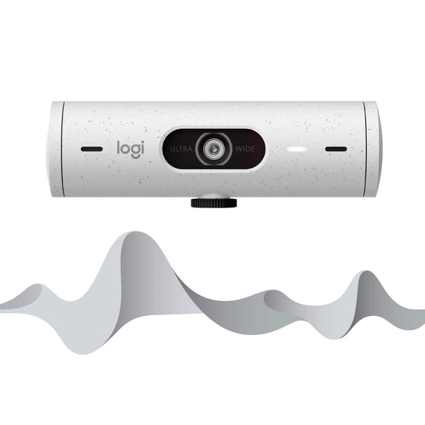 Logitech BRIO 500 Off-White Full-HD USB Webcam - 960-001428