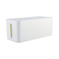 CABLE MANAGEMENT BOX WHITE (MEDIUM) - 0303PLM07 - CABLE-MANAGEMENT-MED
