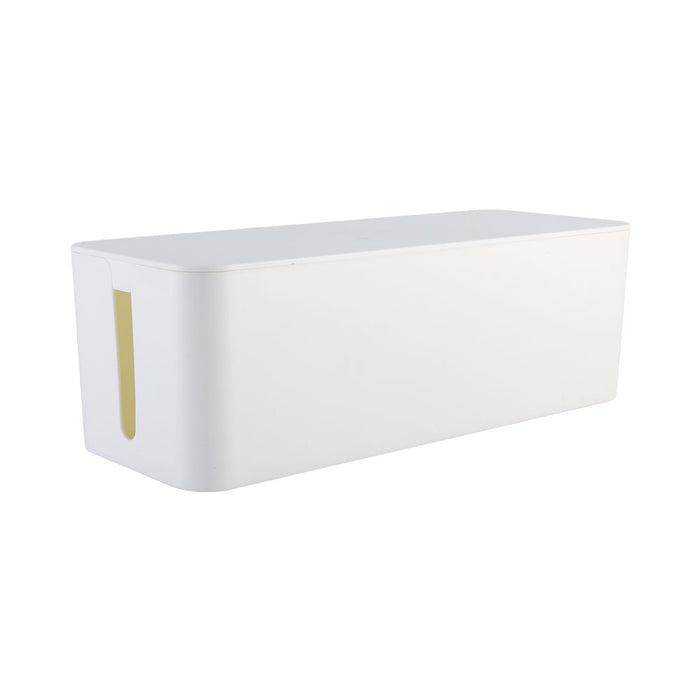 CABLE MANAGEMENT BOX WHITE (LARGE) - 0303PLM08 - CABLE-MANAGEMENT-LRG