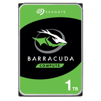 Seagate Barracuda ST1000DM014 1TB 3.5'' HDD Desktop Internal drives; SATA 6GB/s Interface; 210MB/s Sustained TR; 64MB cache; RPM