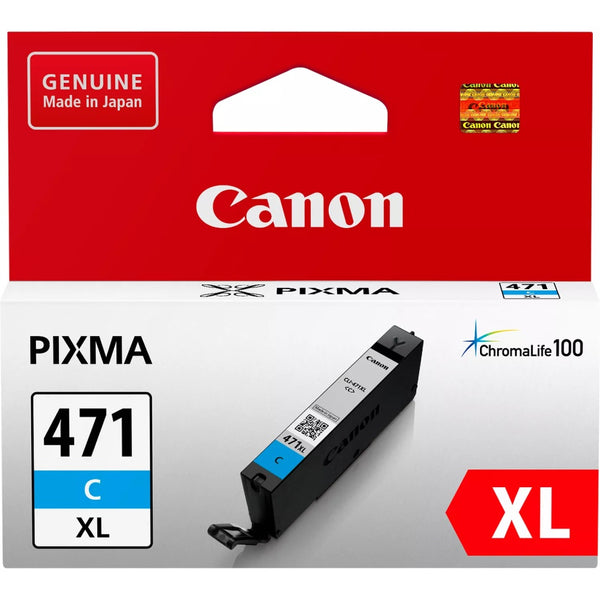 Canon CLI-471 XL Ink Cartridge (Cyan)-0347C001AA