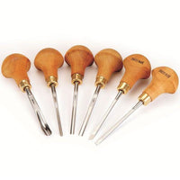 Pfeil Swiss Made Wood Carving Tools - Linoleum & Block Cutters Set: Chisels, Gouges, Veiner