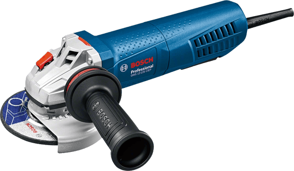 Bosch Professional GWS 12-125 CIEP Angle Grinder: Powerful, Robust, & Safe Grinding Tool