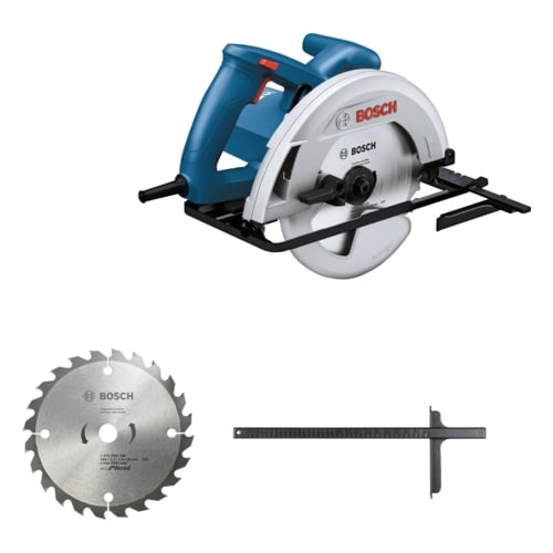 Bosch GKS 130 Circular Saw with Blade and Parallel Guide