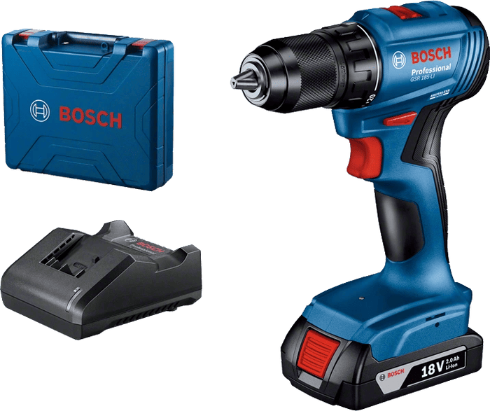 Bosch Cordless drill/driver GSR 185-LI (1 bat. - 06019K30K1