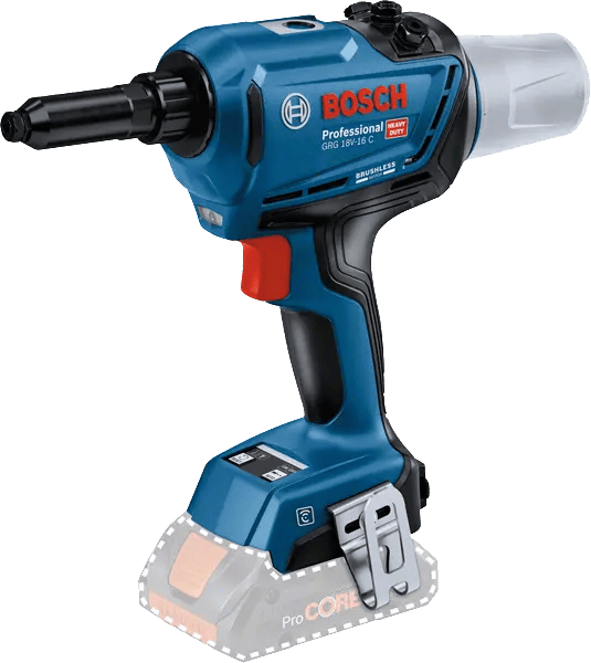 Bosch Cordless rivet gun GRG 18V-16 C - 06019K5000