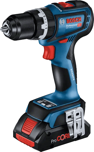 Bosch GSB 18V-90 C Cordless Impact Drill - Brushless, Heavy Duty Power Tool