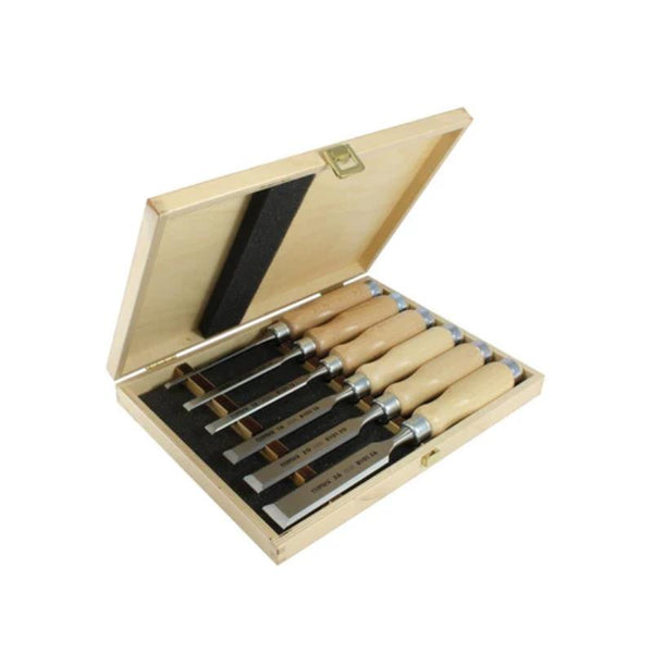 NAREX W-Line Profi Bevel Chisel Set Of 6 - 061853053