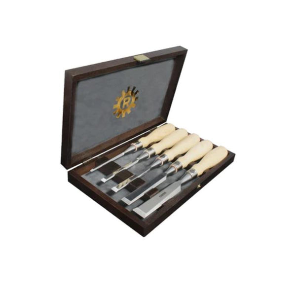 NAREX Richter Bevel Edge Chisel Set Of 5 - 061853600