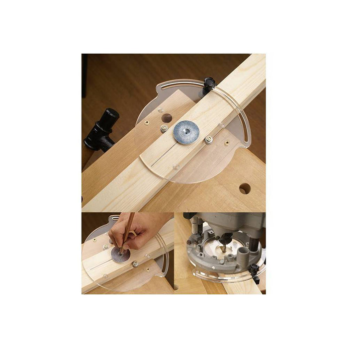 Hardware Mortise Centering Router Base - 068MCA1
