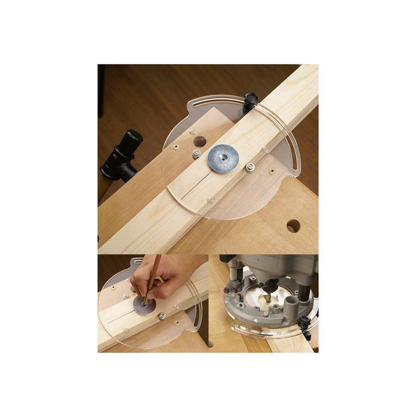 Hardware Mortise Centering Router Base - 068MCA1