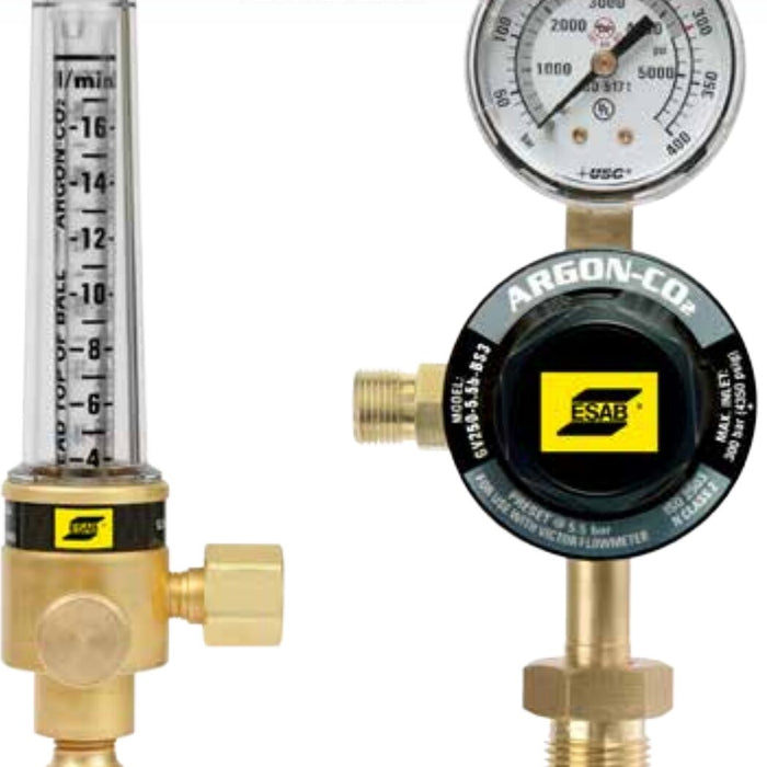 ESAB FM16 FLOWMETER AR/CO2 16LPM - 0700017282
