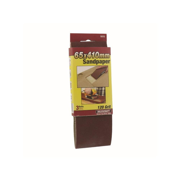 Milescraft Sanding Belts 65X410Mm 150 Grit- 0821616