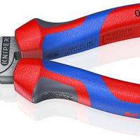 KNIPEX 08 22 145 SB Needle-Nose Combination Pliers with comfort handles black atramentized 145 mm