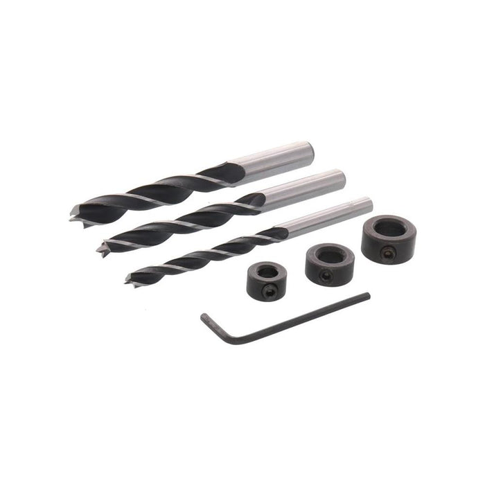 Milescraft 7 Pc Drill Bit/Drill Stop Set (Metric)- 0822369