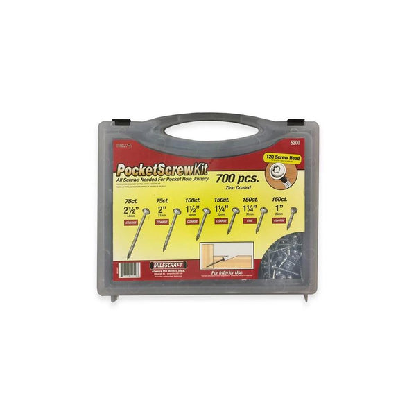 Milescraft Pocket Screw Kit- 0825200
