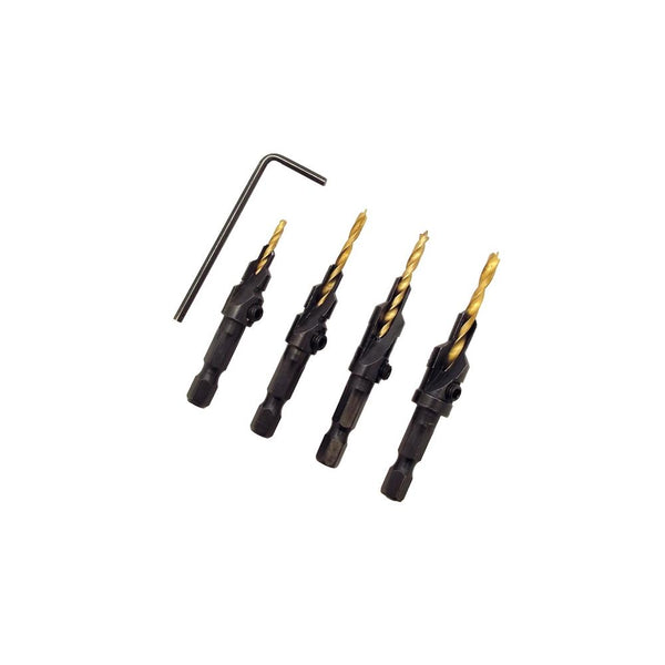 Milescraft 4 Pce Counter Bit Set- 0825341