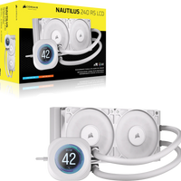 NAUTILUS 240 RS LCD Liquid CPU Cooler – 2.1'''' IPS LCD Screen – RS120 Fans – 240 mm Radiator – LGA 1851/1700;
AMD® AM5/AM4 --CW-9061032-WW