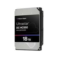WD ULTRASTAR DC HC550 18TB SATA SE SERVER HDD,0F38459