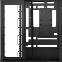 3500X Tempered Glass Black Mid-Tower PC Case; 2x 3.5'' |  2x 2.5'' Drive Bays; Up to 360mm Radiator compatible-CC-9011276-WW