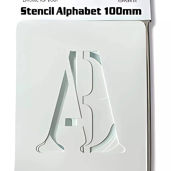 A100 – Alphabet Set 100mm (A-Z)