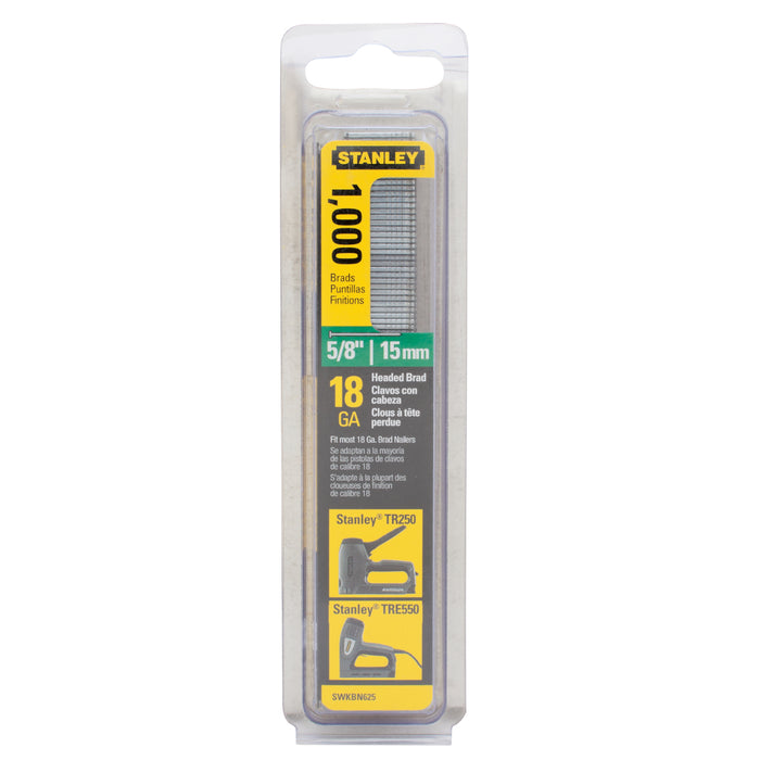 Stanley Brad Nails 15mm | 1-SWK-BN0625T - image 1