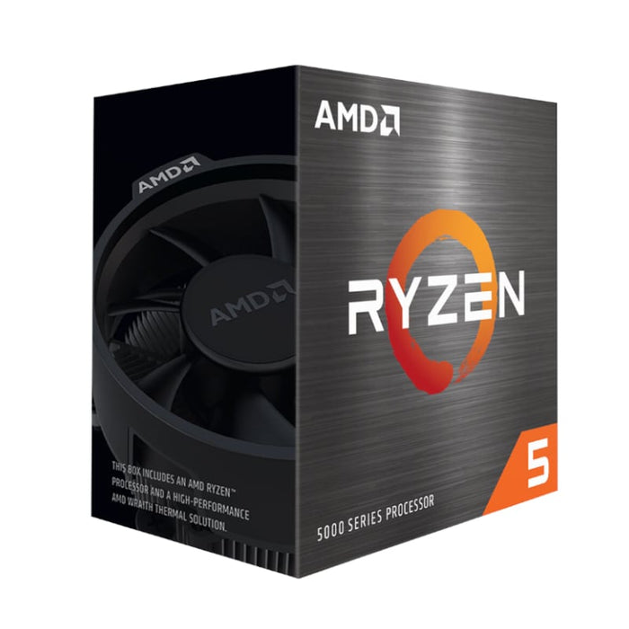 AMD Ryzen 5 5500 CPU Box: High-Performance Desktop Processor, AMD Ryzen 5000 Series