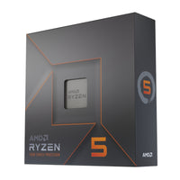 AMD Ryzen 5 7600x 5nm SKT AM5 CPU; 6 Core/12 Thread Base Clock 4.7GHz; Max Boost Clock 5.3GHz 38 MB ;Radeon Graphics; No Fan-100-100000593WOF