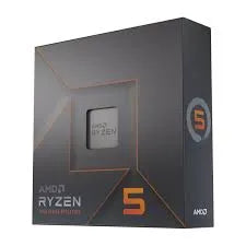AMD Ryzen 5 7600x 5nm SKT AM5 CPU; 6 Core/12 Thread Base Clock 4.7GHz; Max Boost Clock 5.3GHz 38 MB ;Radeon Graphics; No Fan-100-100000593WOF