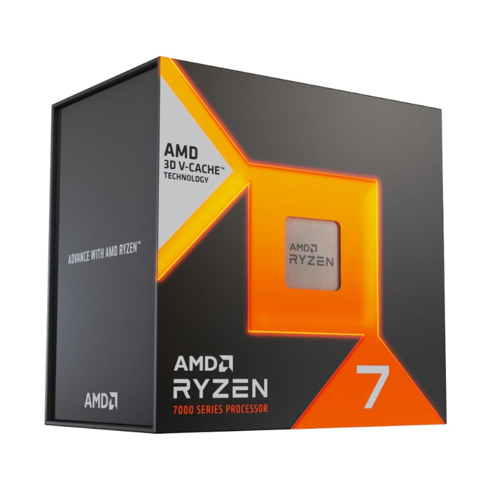 AMD Ryzen 7 7800X3D CPU Box: High-Performance Gaming Processor