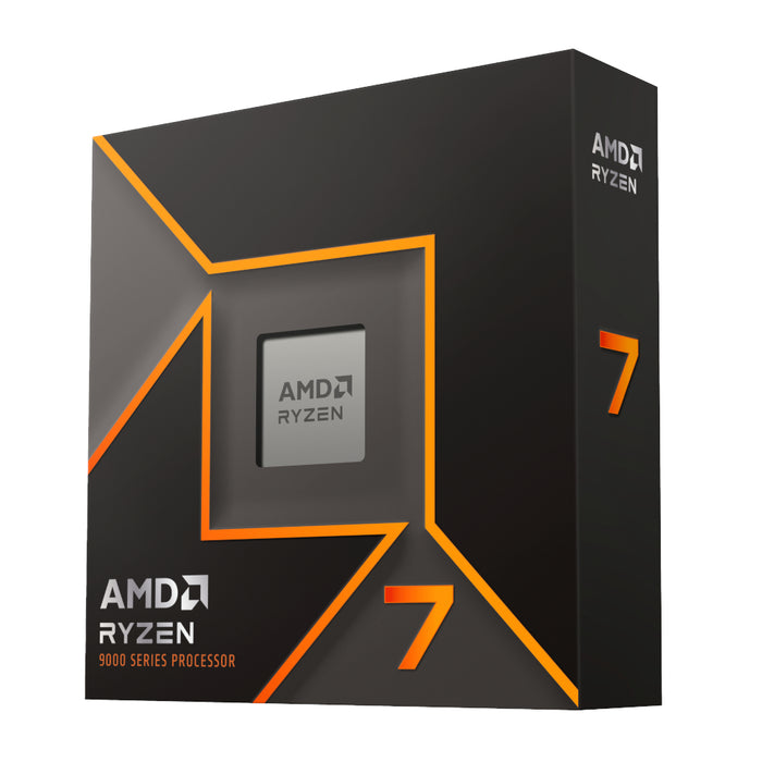 AMD Ryzen 7 9700X 8-Core/16-Threads;Socket AM5;Base Clock 3.8GHz; Max Boost 5.5 40MB Cache;65W Processor with Radeon GraphicsBOX-100-100001404WOF