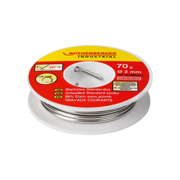 Rothenberger Standard Solder. Lead Free 70G -  (SKU: 1000002354)