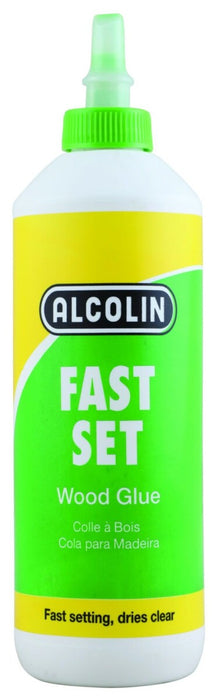 Alcolin Fast Set Wood Glue 500ml 044-60
