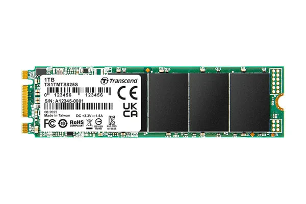 TRANSCEND 1 TB MTS825S M.2 SATA3 2280 SSD - CACHELESS TLC - 0